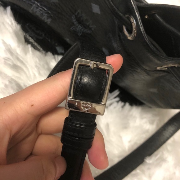 Authentic MCM Drawstring Bucket Bag - Picture 10 of 16